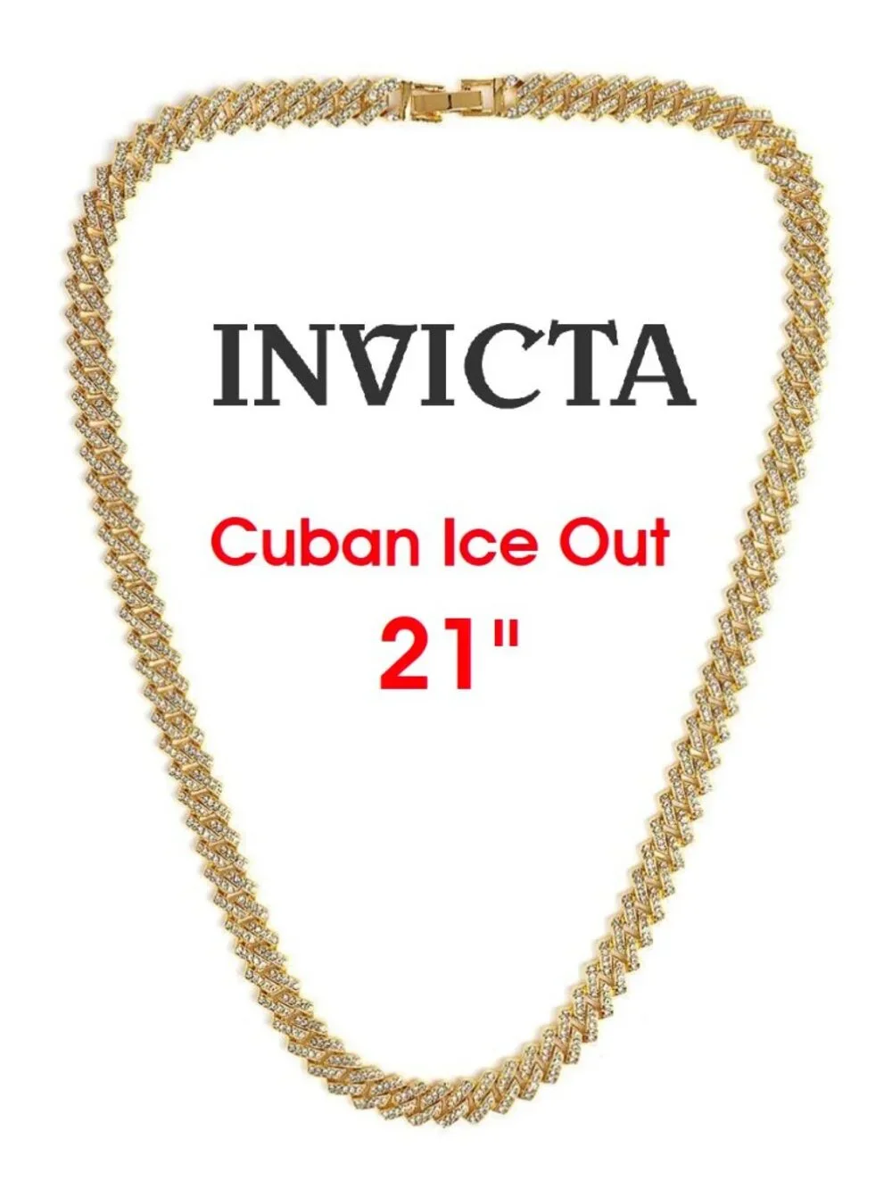 $89 Invicta Elements Gold Tone Men's 21